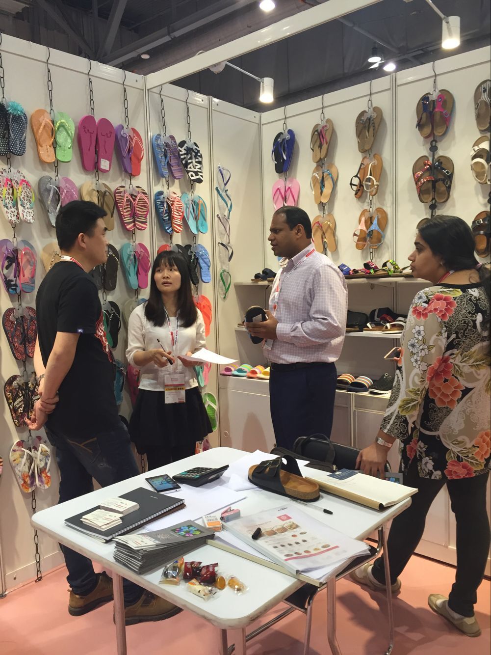 2016年十月参加香港展