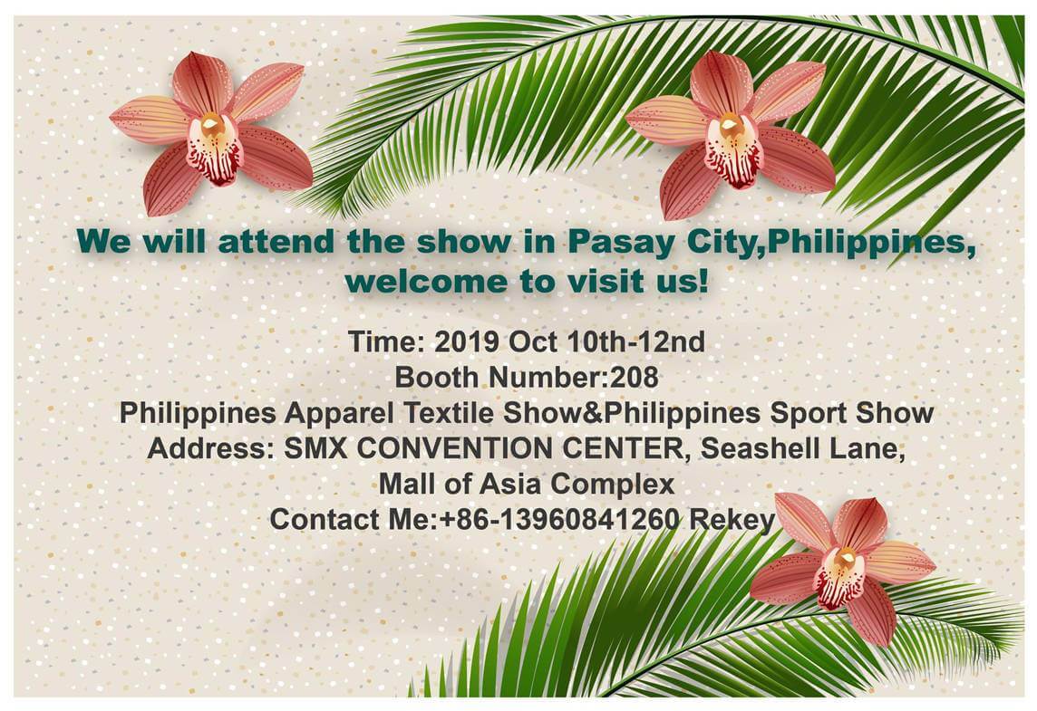  Welcome to our show in Philippines!