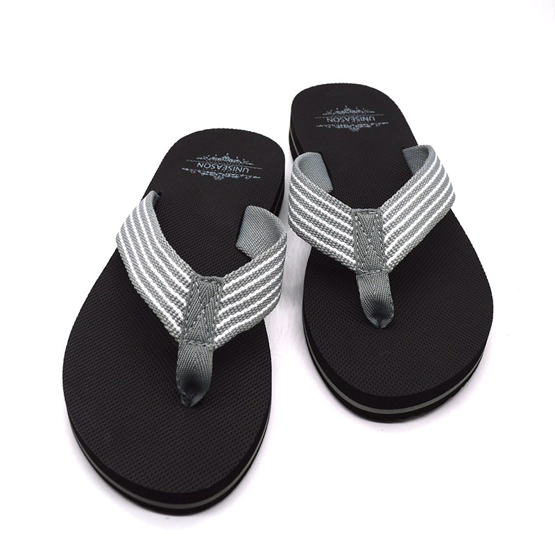 Wholesales High Quality Women Rubber Sandals Beach Flip Flops Men EVA Slippers Custom Logo 