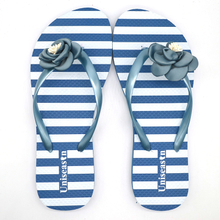  Hot Sales Girls Flip Flops with Flower Beach Rubber Slippers Women Sandals 