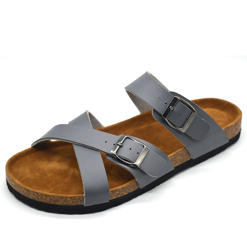 cork sole sandals