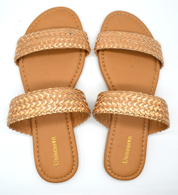 Latest Designs Lovers Fashion PU Slipper Summer Women Flat Sandals ...