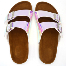 China Wholesale Fashion Outdoor Birken Cork Blank Slide Sandals