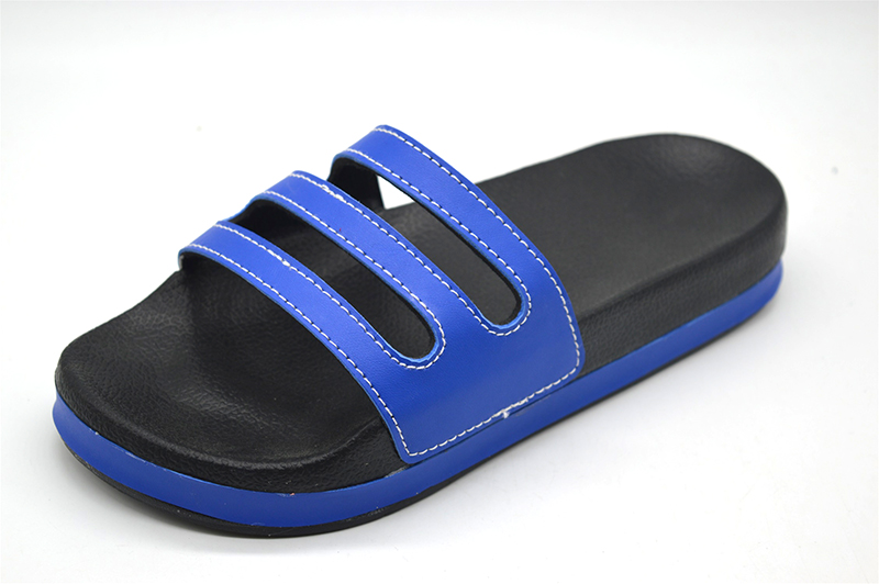Hot Sales Custom Logo Women Slippers Black Slides Plain Ladies Sandals ...