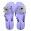  Hot Sales Flip Flops with Flower Beach Rubber Slippers Women Sandals 
