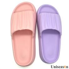 Home Slippers Thick Platform Bathroom Cloud Slippers Non-slip Flip Flops Woman Sandals Women Fashion Soft Sole EVA Indoor