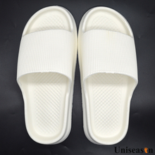 Hot Sale Custom Logo Thick-soled Non-slip EVA Slippers Women White Brand Outdoor Summer Slippers For Women